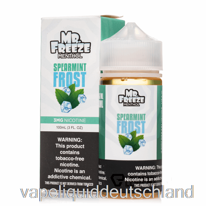 Spearmint Frost – Mr Freeze – 100 Ml 0 Mg Vape-Flüssigkeit